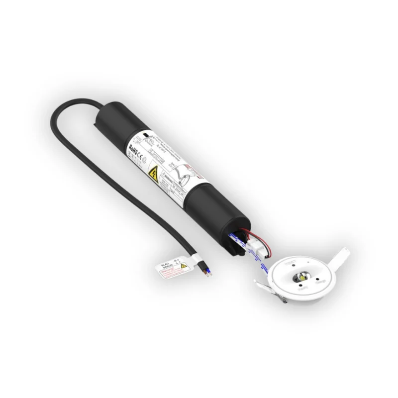 LED-Notstrom Downlight mit Notstromakku 3h, TEST-Funktion, Dauer- & Notbetrieb
