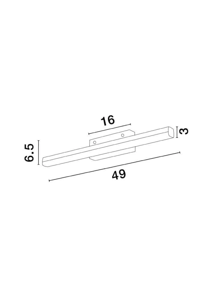 Willow LED Wandleuchte 3000K IP44