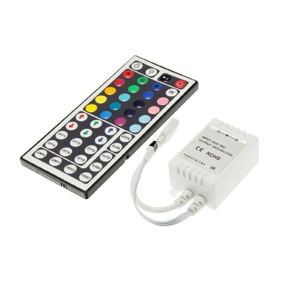 Fernbedienung und Controller für LED Stripes - 44 Tasten 144W