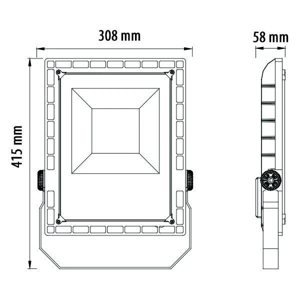 LED-Stadion-Flutlicht, 150 W, 100-240 V, 5700 K, IP65