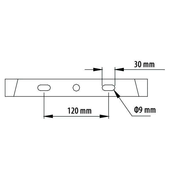 LED-Stadion-Fluter, 100W, 100-240V, 5700K, IP65