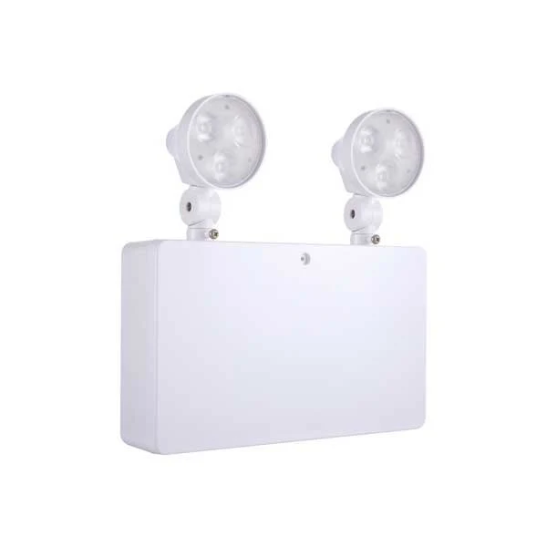 Notfallbeleuchtung Twin-Spot, 3 W, 280 lm, 3 h Notbetrieb
