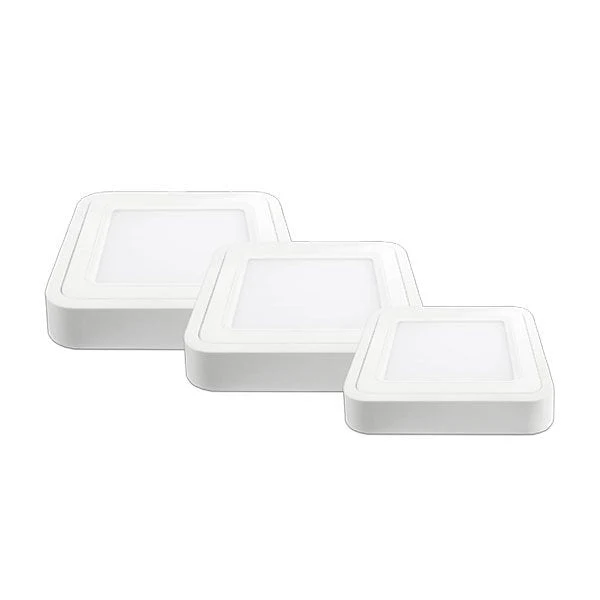 LED-Aufbaupanel pro, 6 W, 375 lm, 6000 K, eckig