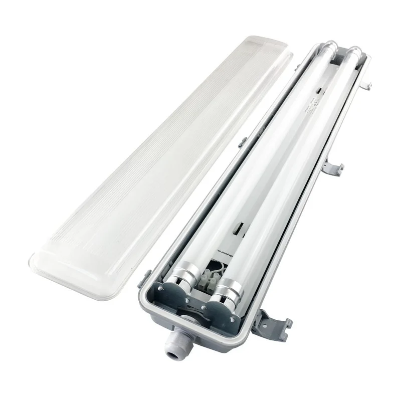 LED-Wannenleuchte, 18 W, 1600 lm, 4500 K, 68,0 cm, IP65, 2 flammig