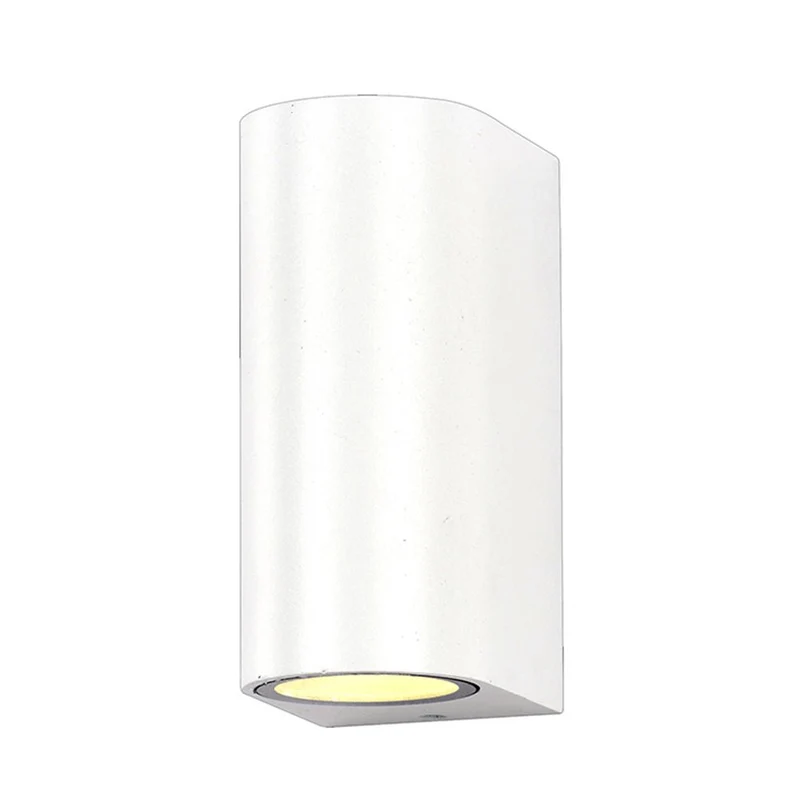 LED Wandleuchte, Aluminium, weiß, IP54, 2xGU10, AC220-240V