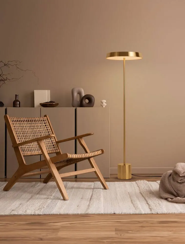 Vetro LED Stehlampe 136cm Ø 40cm