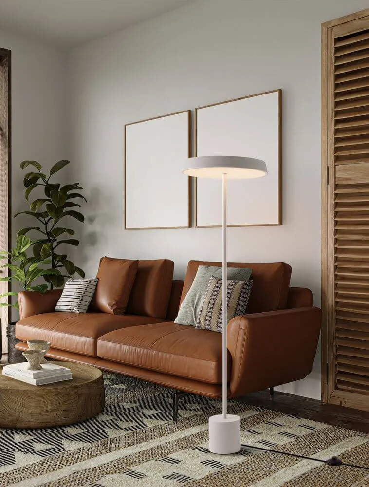 Vetro LED Stehlampe 136cm Ø 40cm
