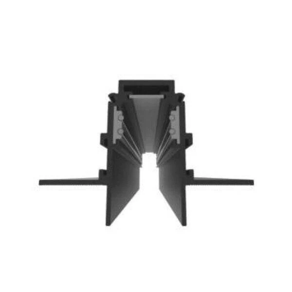 Deckeneinbau-Lichtsystem, innen, 1 m, schwarz, R20B, magnetisch