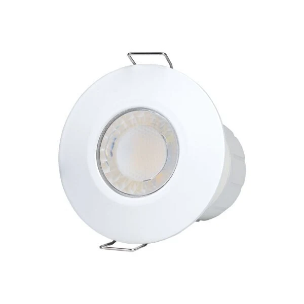 LED-Downlight CCT, 8 W, 600 lm, IP65, Feuerbeständig