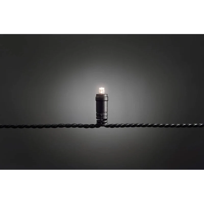 31m Micro LED Lichterkette mit 9h Timer IP67 120 Warmweiße Dioden IP44