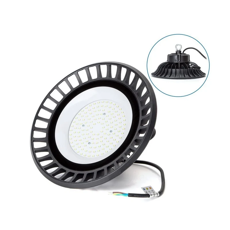 LED-UFO-HighBay-Leuchte, 100 W, 12000 lm, 6500 K, IP65