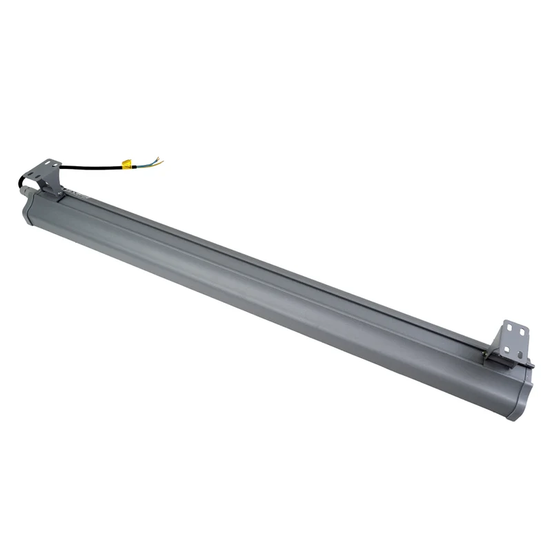 LED-Hallenleuchte, linear, 150 W, 18700 lm, 5000 K (neutralweiß), IP65, grau