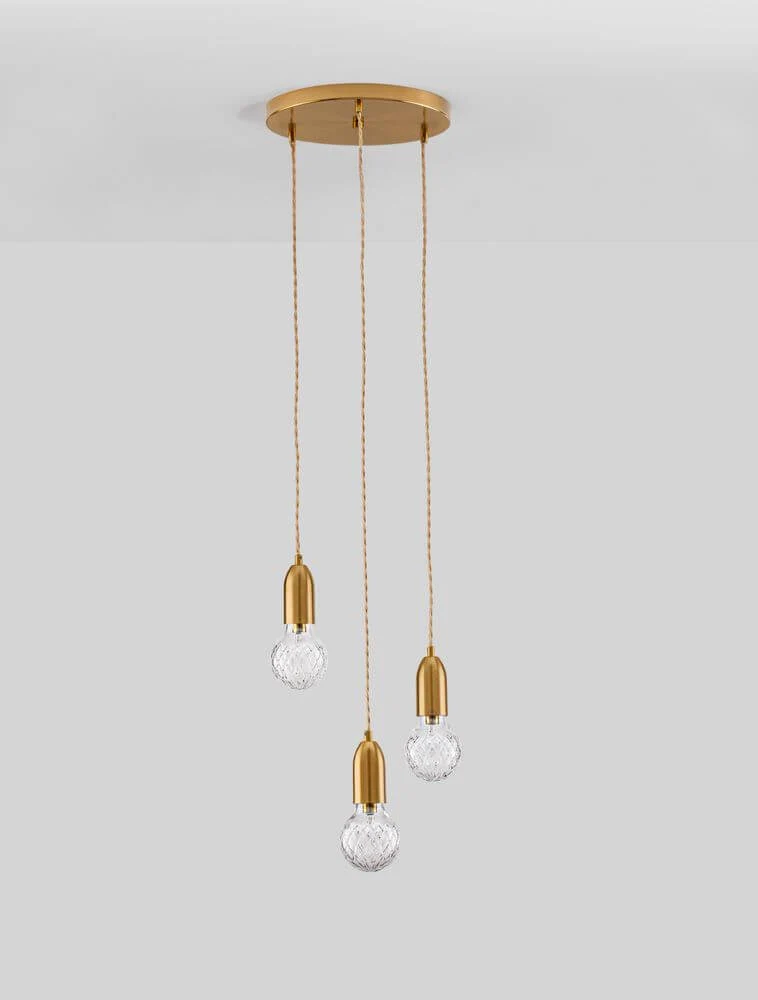 Veda Pendelleuchte G9 3-flammig Ø 30cm