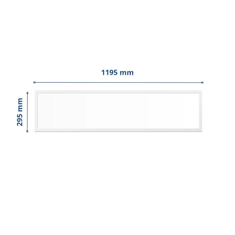 LED-Panel, 120x30 cm, 40 W, 3600 lm, 3000-6000 K, weiß, CRI90, CCT