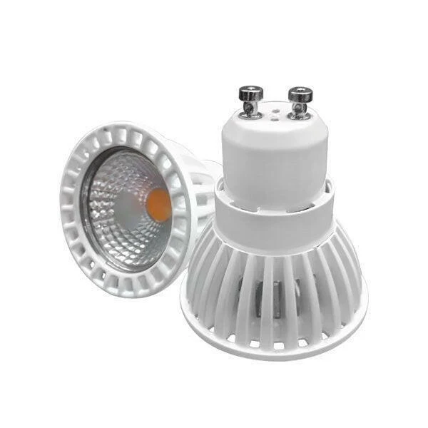 COB LED GU10 Leuchtmittel, 6W, 230V, 50°, 480 lm, 4500 K, dimmbar