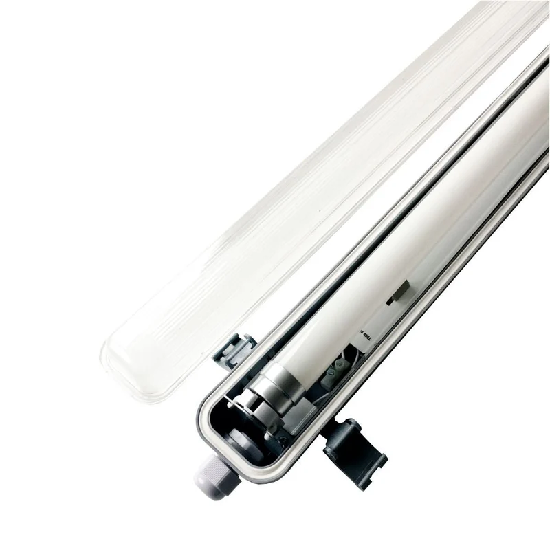 LED-Wannenleuchte, 9 W, 800 lm, 6000 K, 68,0 cm, IP65, 1 flammig