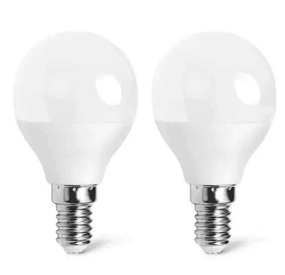 LED Leuchtmittel, E14, 4,9 W, 420 lm, 3000 K, 2 Stk.