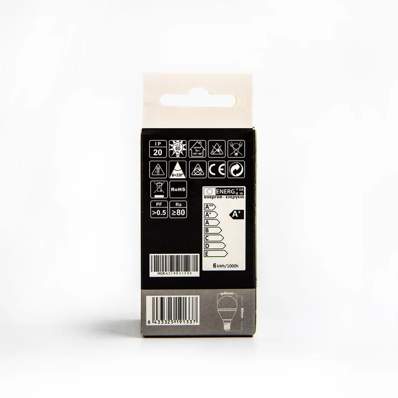 LED Leuchtmittel, E14, 6 W, 510 lm, 6500 K