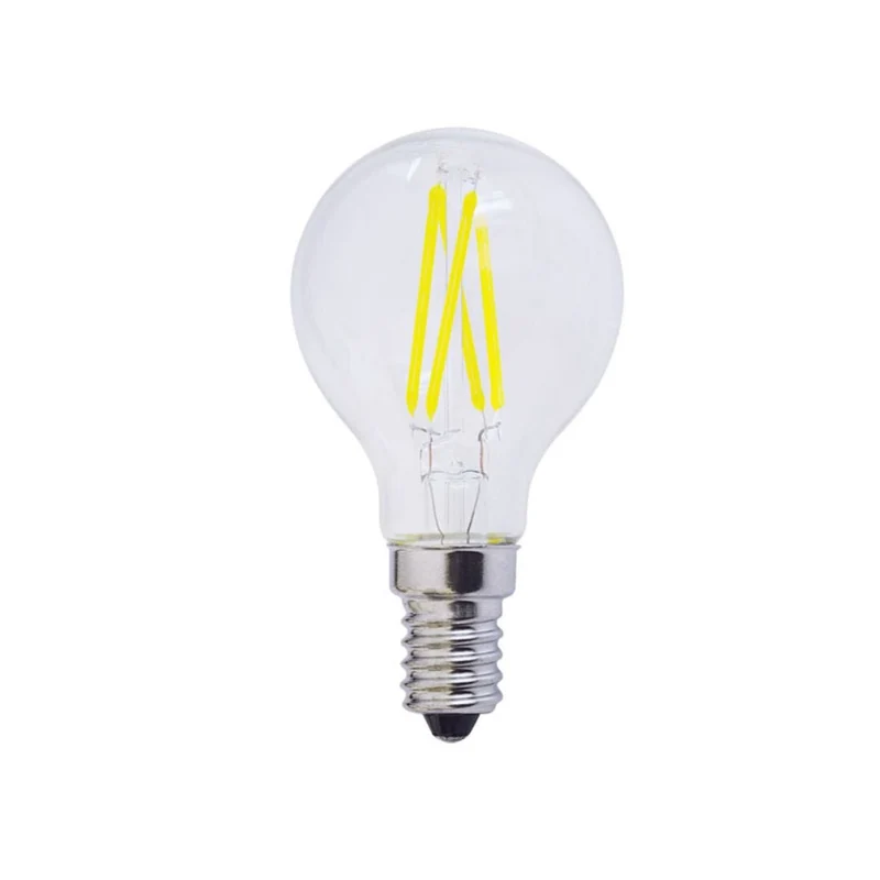 LED Filament Leuchtmittel E14, G45, 4 W, 400 lm, 4500 K