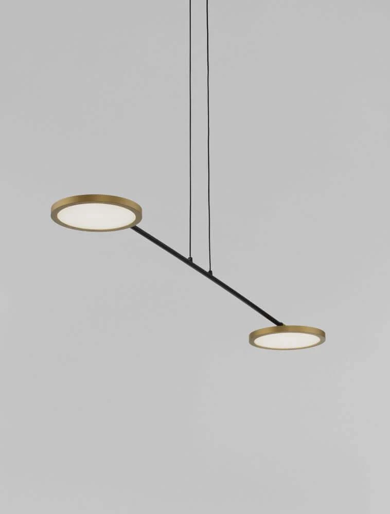 Scope LED Pendelleuchte 2-flammig 3000K