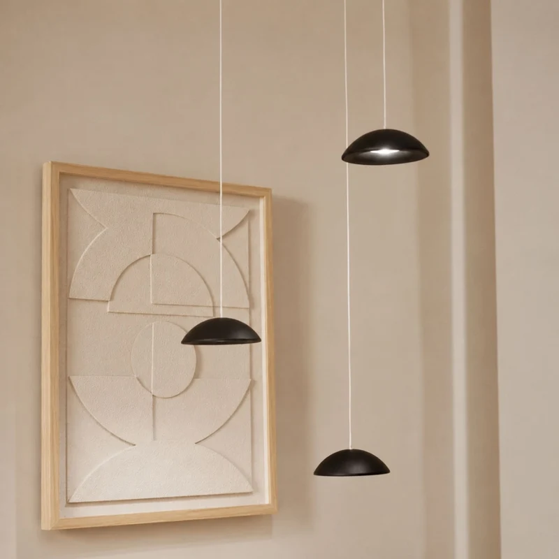 s.luce Santa Air LED Esstisch-Hängelampe 8-flammig 160cm 2-reihig
