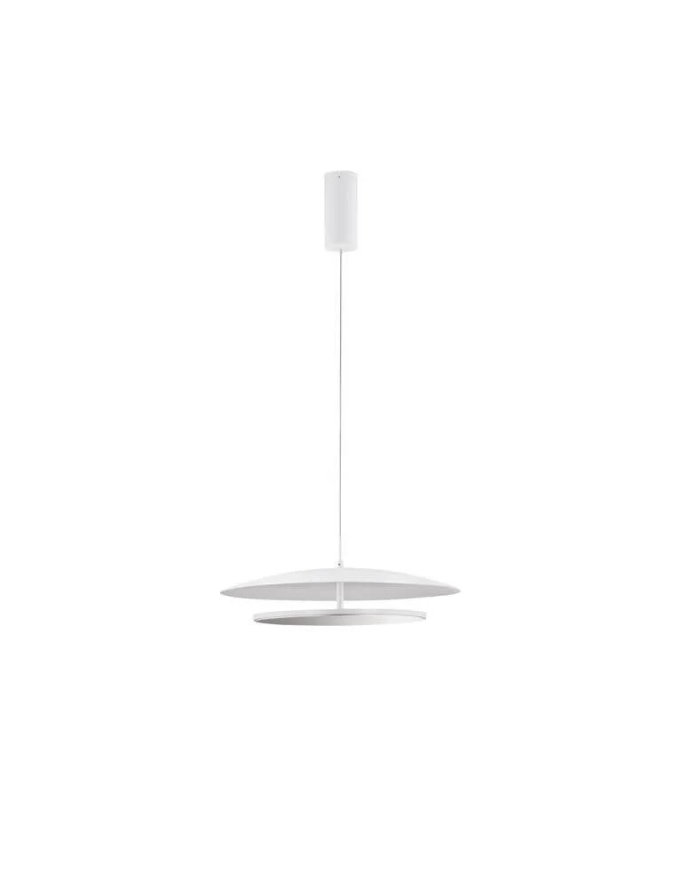 Olos LED Pendelleuchte 3000K Weiß,Chrom