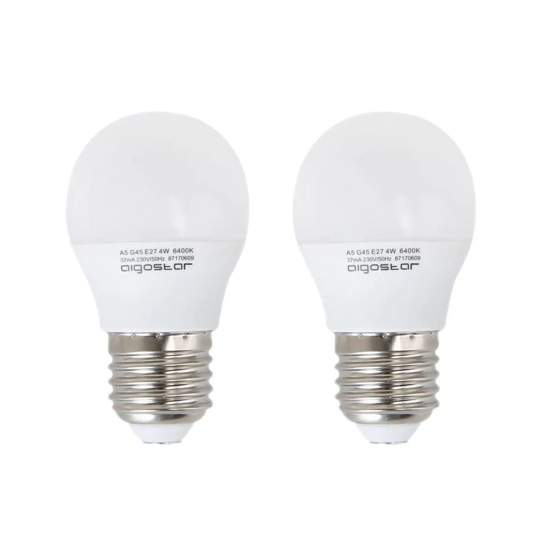 LED Leuchtmittel, E27, 9 W, 840 lm, 3000 K, 2er