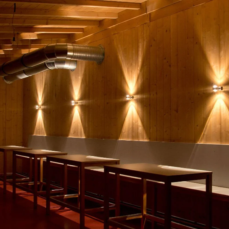 s.luce Beam Wandleuchte Up&Down mit Linsen