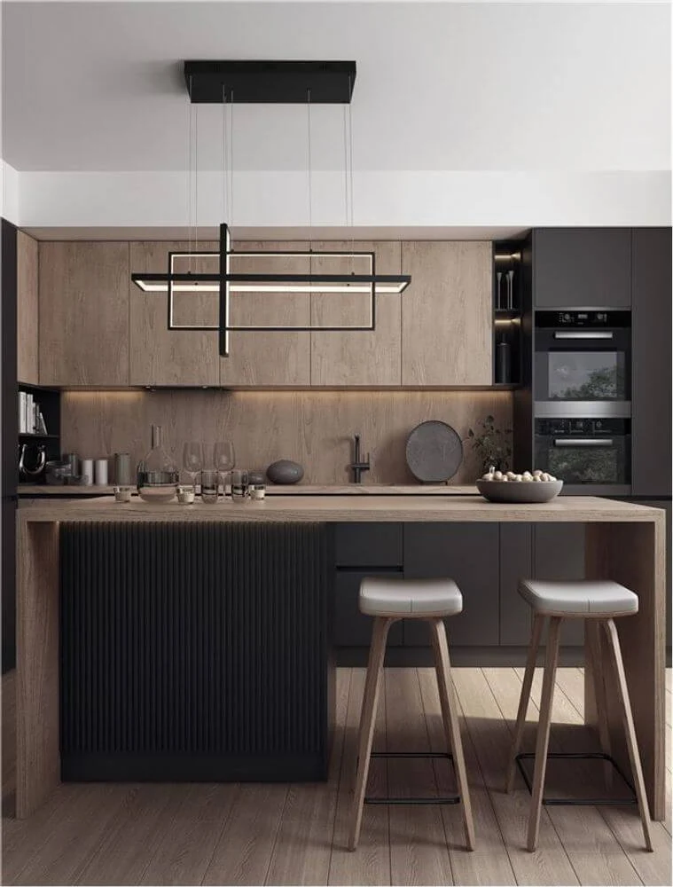 Clea LED Deckenleuchte 70cm 2-flammig 3000K