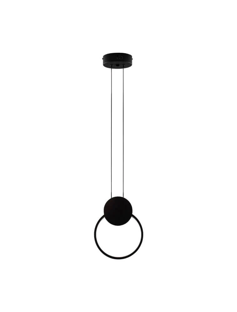 Wiro LED Pendelleuchte 3000K Rund Schwarz
