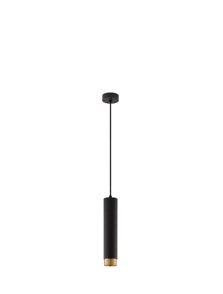 Pongo Pendelleuchte Cover Oben Ø 5,9cm Schwarz, Gold