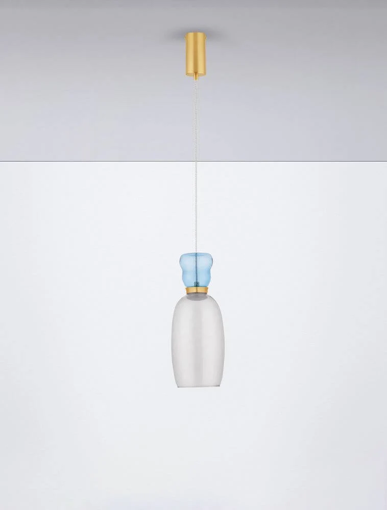 Pluma LED Pendelleuchte Ø 15cm 3000K Mehrfarbig