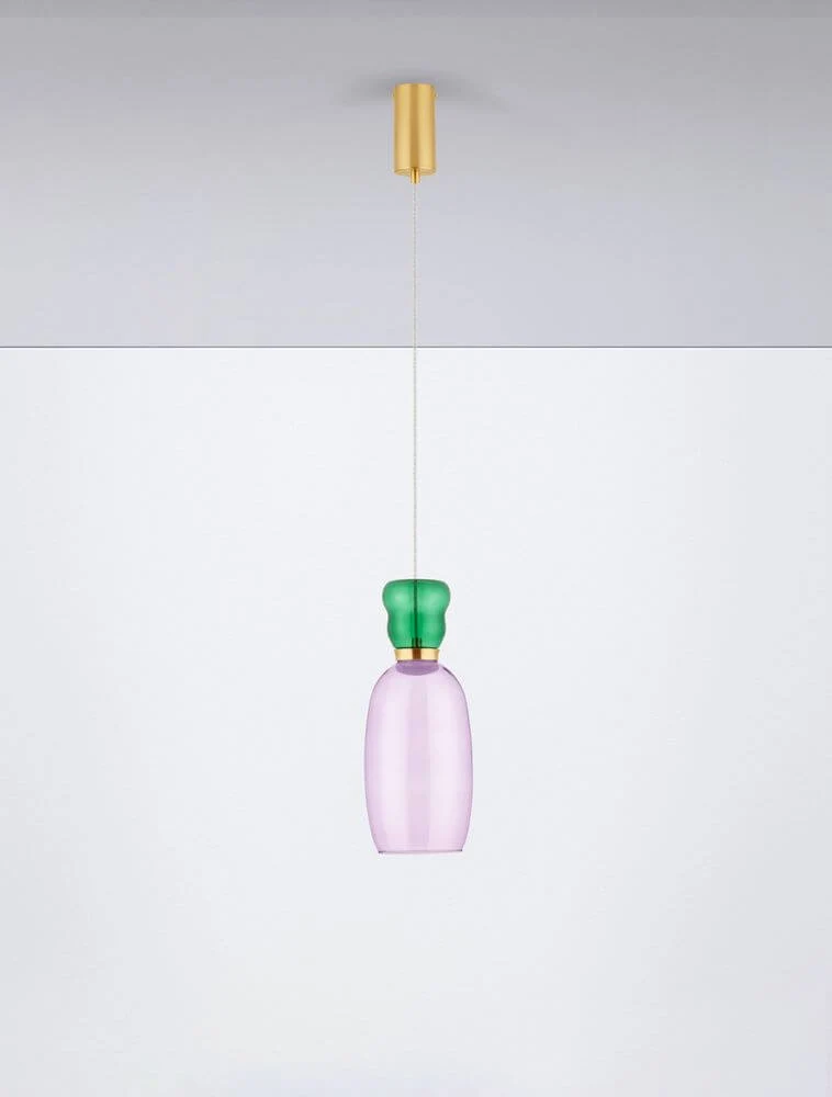 Pluma LED Pendelleuchte Ø 15cm 3000K Mehrfarbig