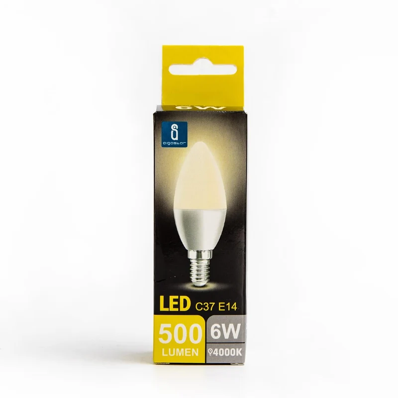 LED Leuchtmittel, E14, 6 W, 510 lm, 4000 K