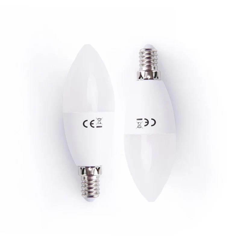 LED Leuchtmittel, E14, 6 W, 510 lm, 3000 K, 2 Stk.