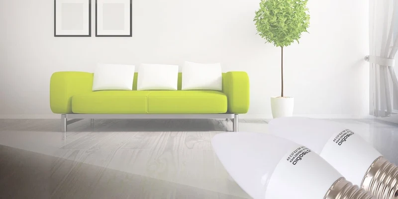 LED Leuchtmittel, E14, 6 W, 510 lm, 3000 K, 2 Stk.