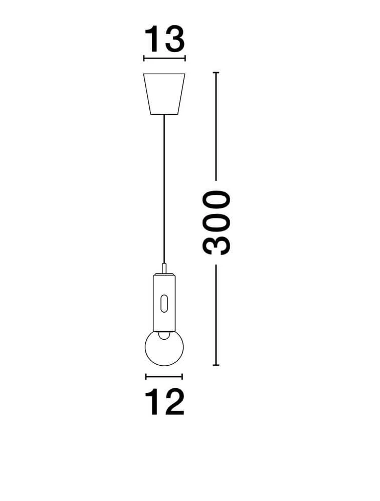 Chronos LED Pendelleuchte 3000K