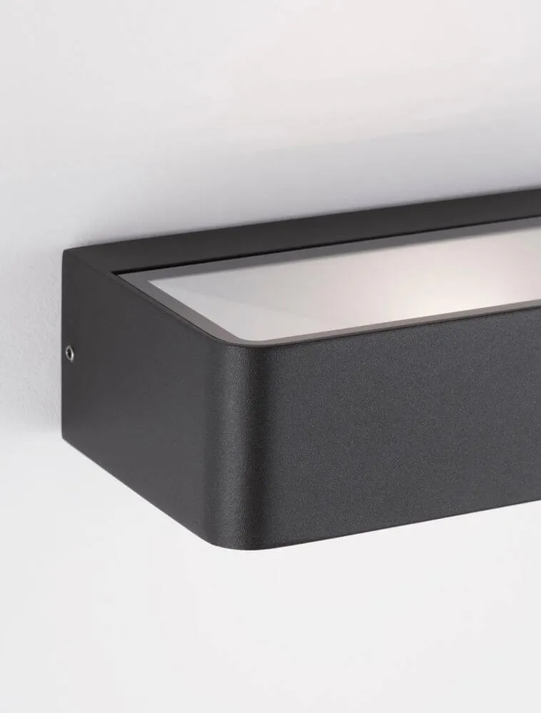 Videno LED Außenwandleuchte 3000K Anthrazit IP65