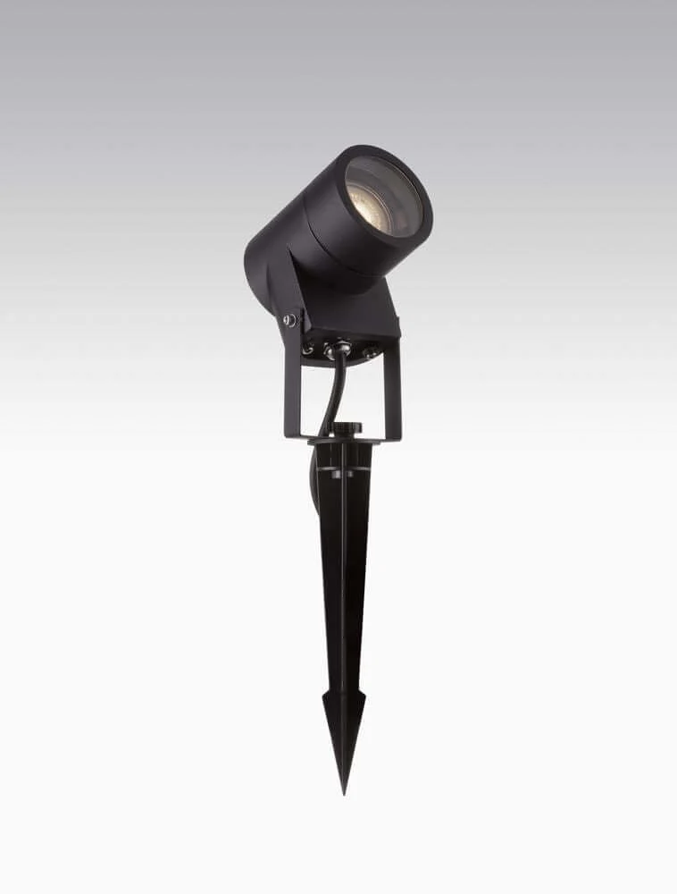 Vida Außenspießleuchte Schwarz IP65