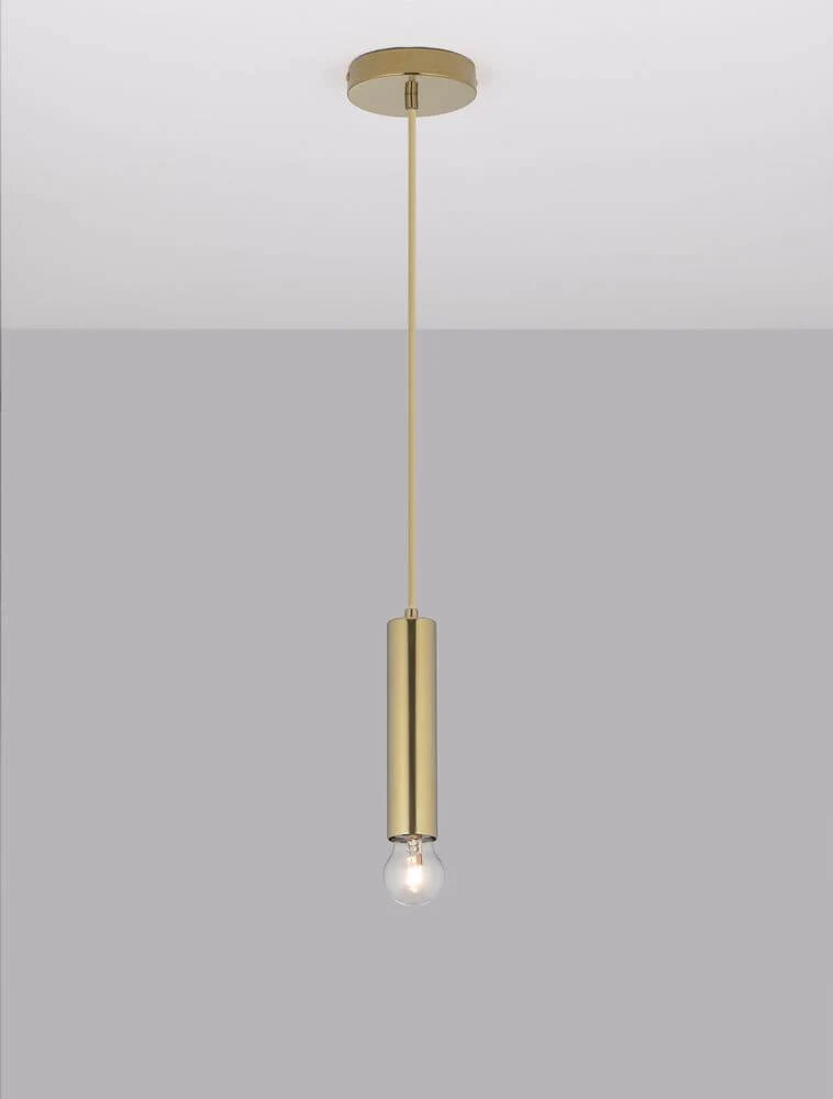 Norway Pendelleuchte E27 Ø 4,5cm Gold