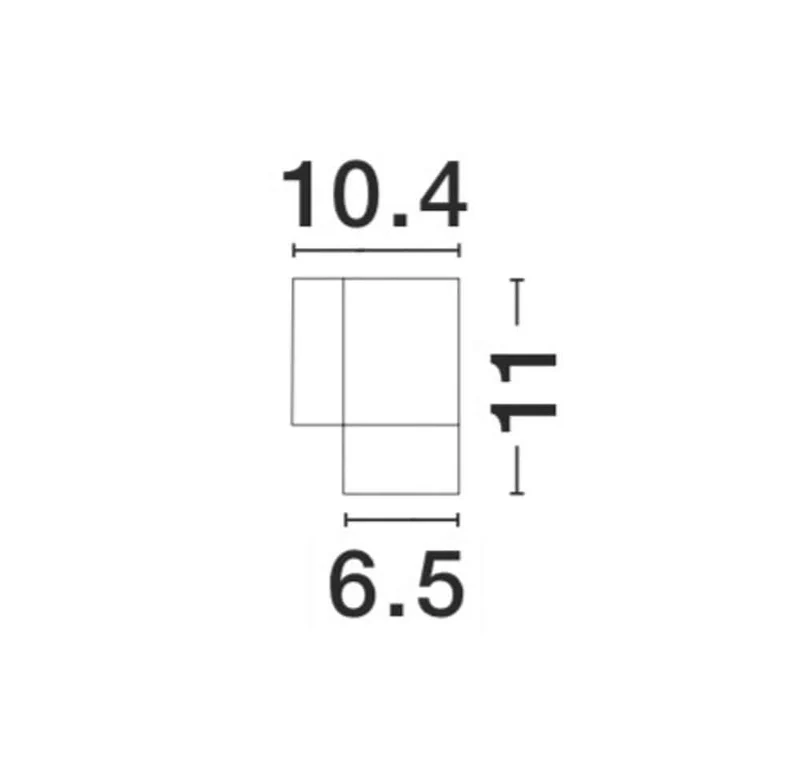 Nodus Außenwandleuchte GU10 Down IP54