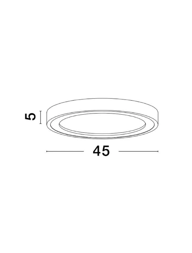 Nodi LED Deckenleuchte Ø 45cm 3000K