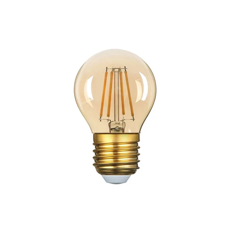 LED Filament Leuchtmittel E27, Golden Glass, 4 W, 320 lm, warmweiß (2700K) , dimmbar