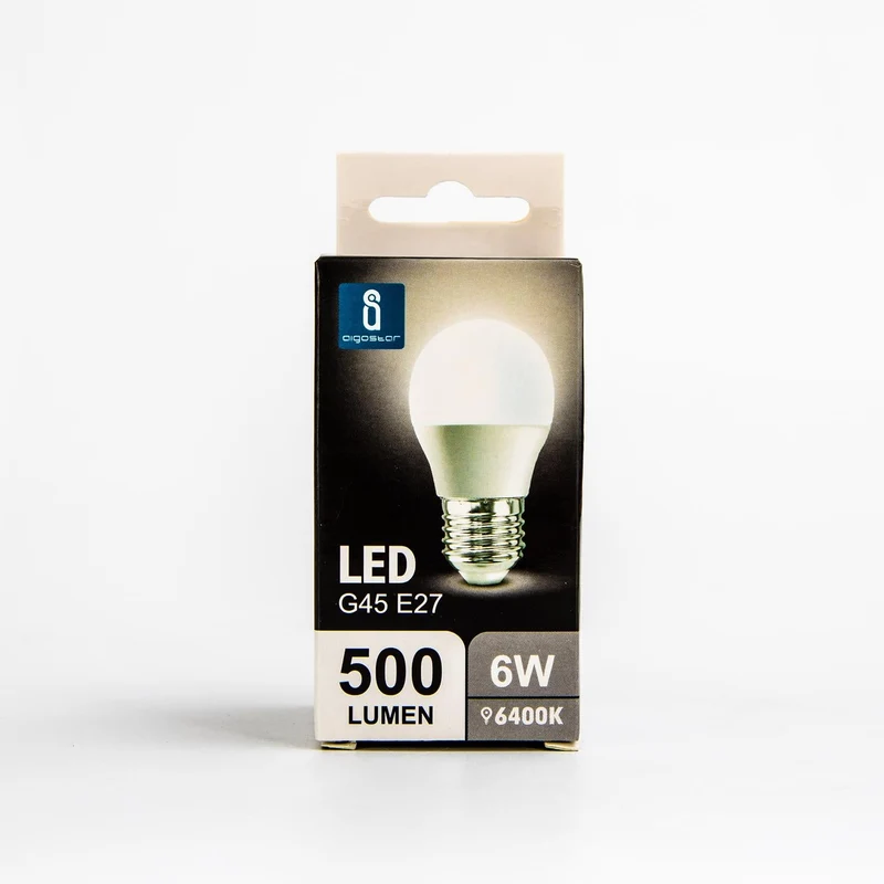 LED Leuchtmittel, E27, 6 W, 510 lm, 6500 K