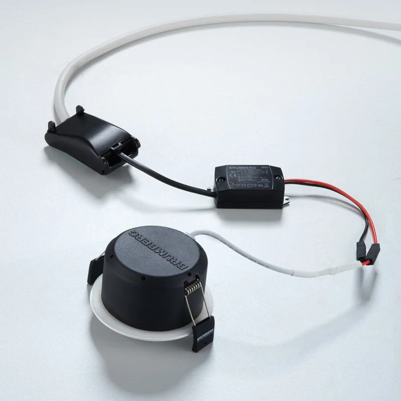 Brumberg LED Decken-Einbaustrahler Indiwo83 Chrom dim2warm
