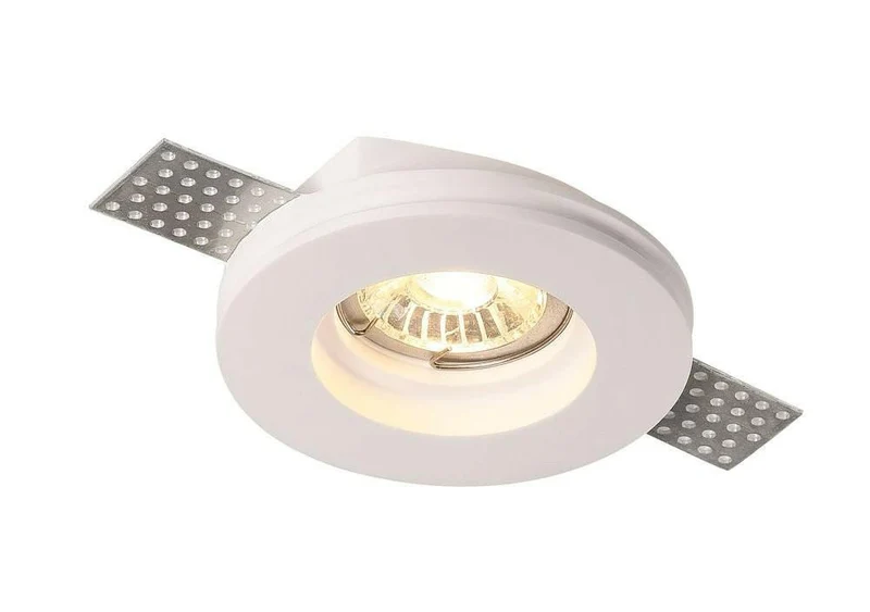 Deckeneinbauspot Trimless für GU10- /MR16-Leuchtmittel, weiß, rund