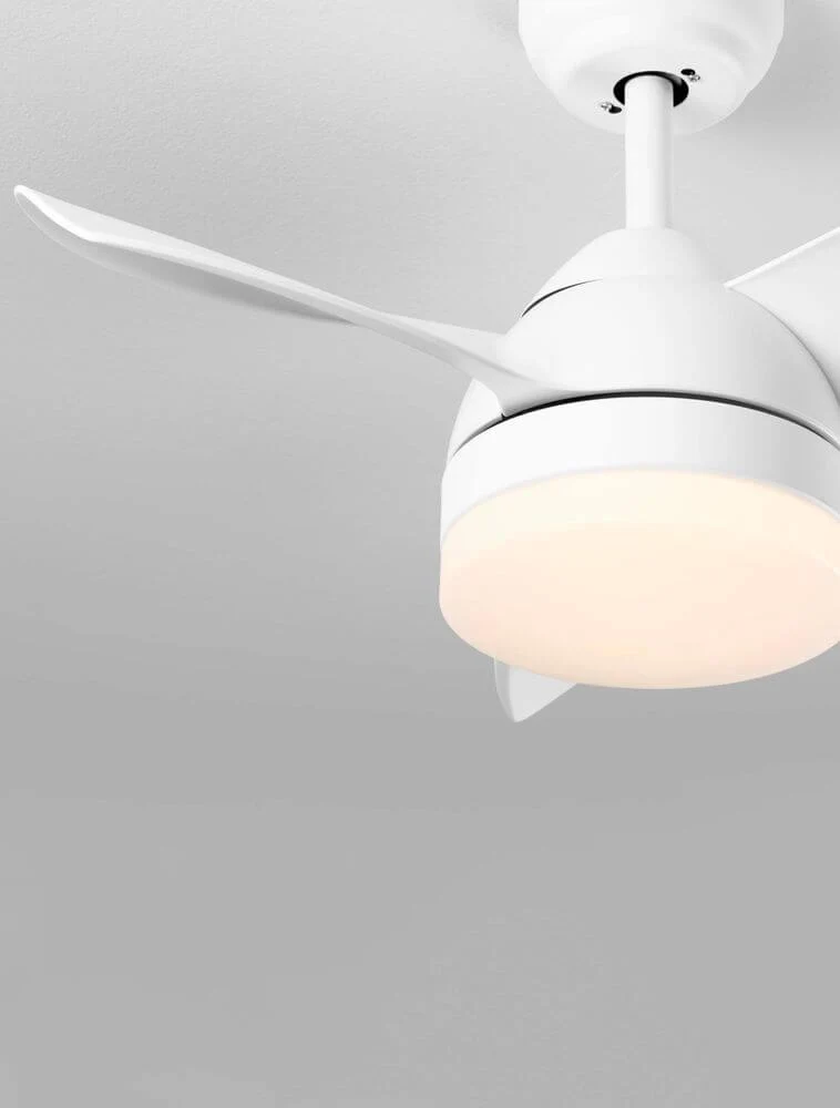 Nerina LED Ventilator 3000, 4000, 6500K Weiß
