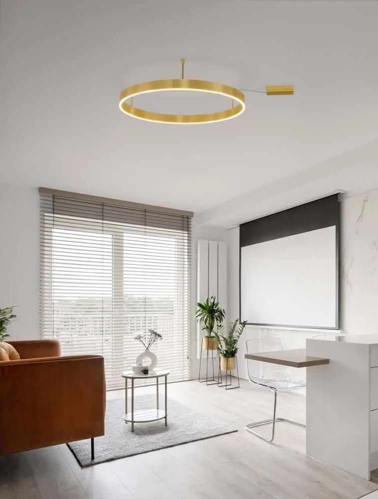 Motif LED Deckenleuchte Ø 80cm 3000K