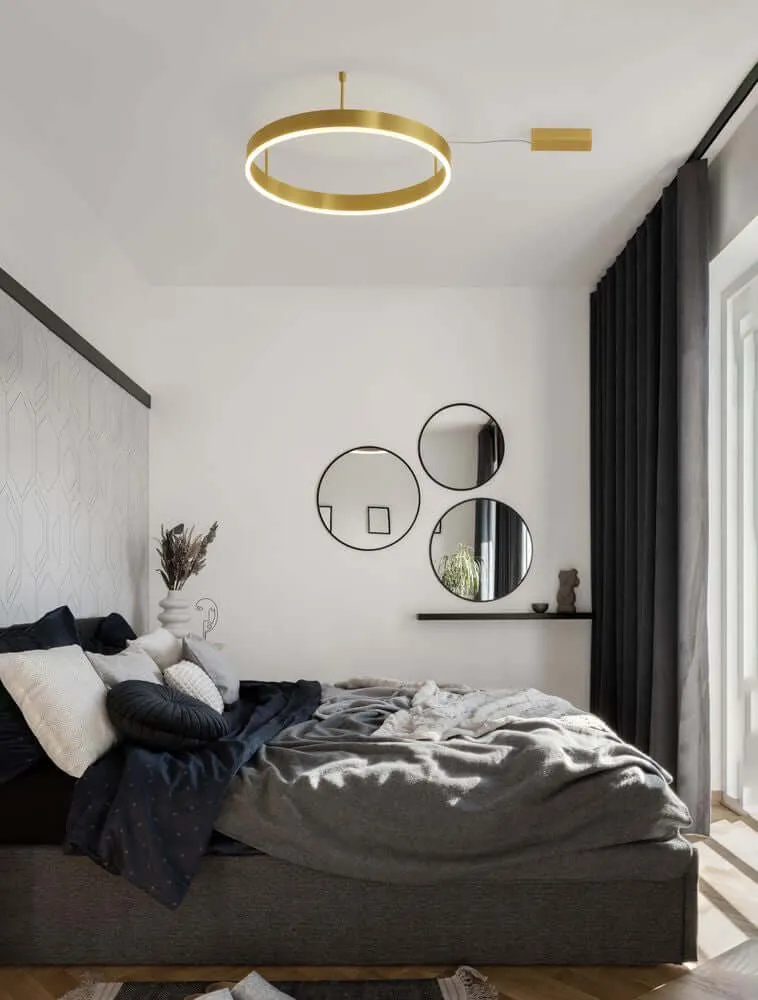Motif LED Deckenleuchte Ø 60cm 3000K
