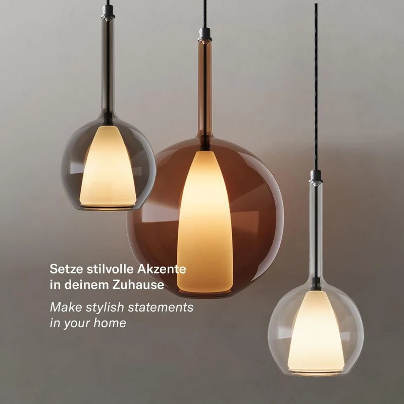 s.luce Belluna Esstisch-Pendelleuchte 3-flammig 120cm
